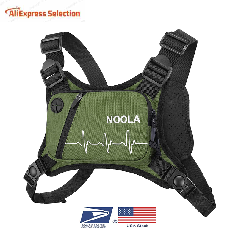 Reflective Running Gear Vest - Chest Pack Running Vest Reflective Gear