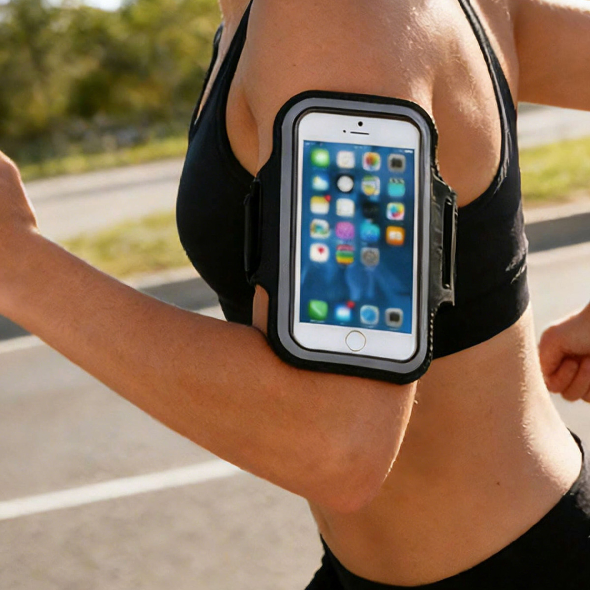Running Gear Essentials - Mobile Phone Arm Sleeve Jogging Bag