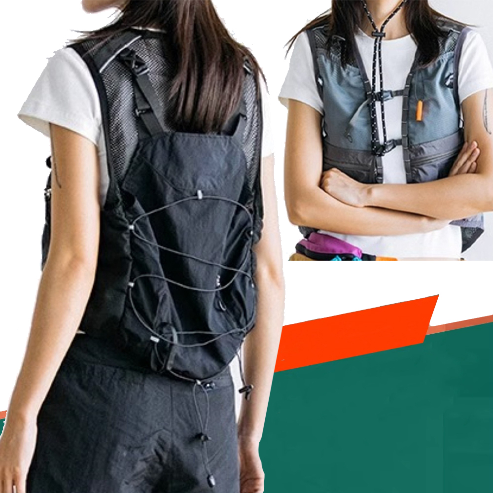 Running Gear Hydration - Tactical Backpack Multifunctional Hydration Vest Packet