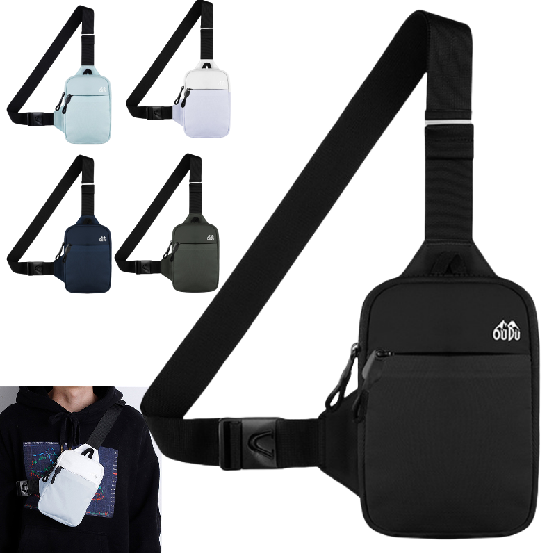Running Gear Belt - Casual Men Shoulder Chest Bag Nylon