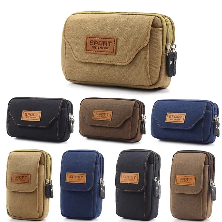 Running Gear Belt - 6.5 Inches Men Soft Pouch Belt