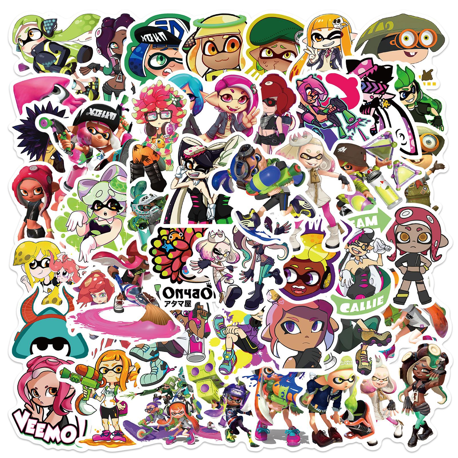 Blister Plaster Sport - 10/30/50pcs Game Splatoon Skateboard Travel Suitcase