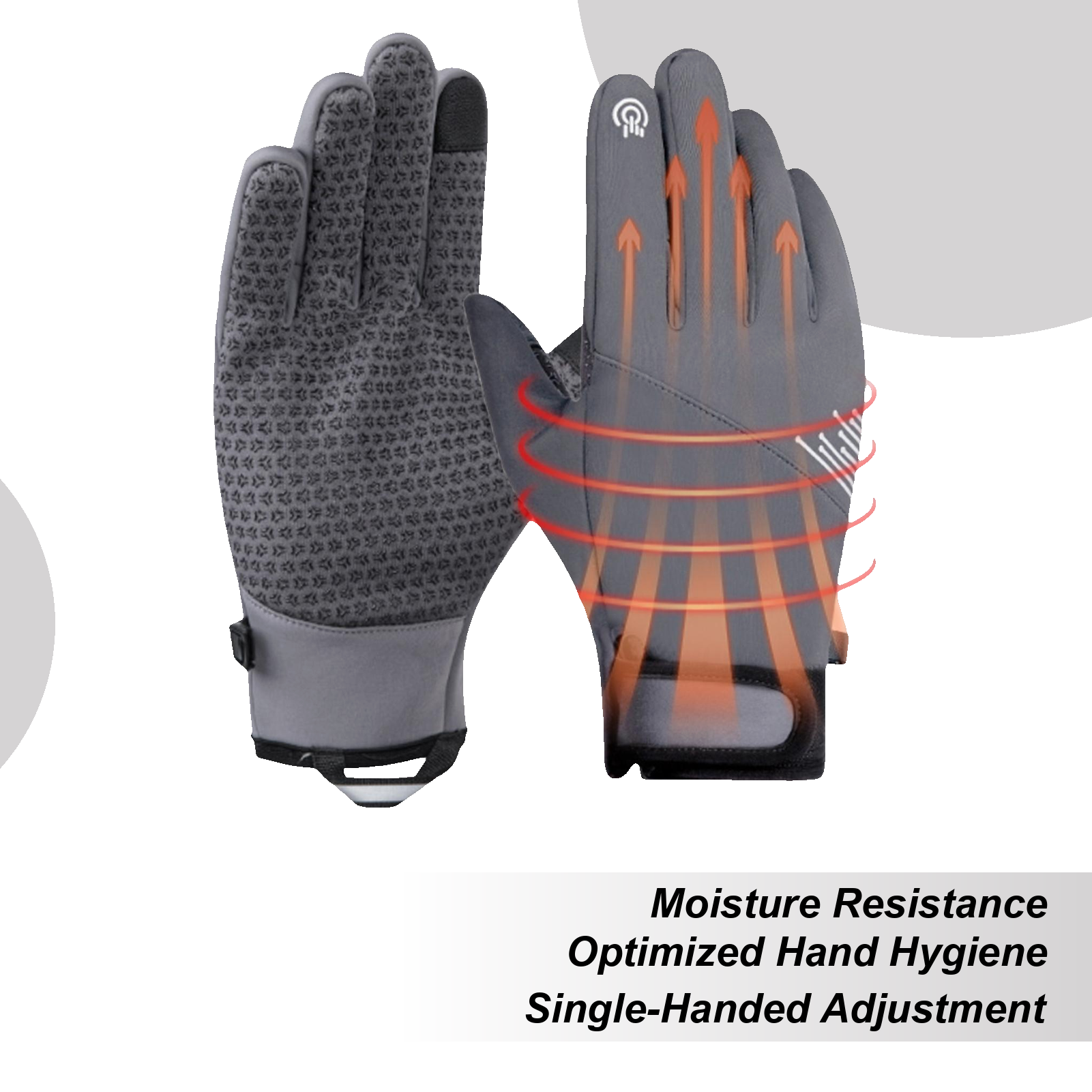 Running Gear Cold Weather - 1 pair Winter Gloves Windproof Touchscreen
