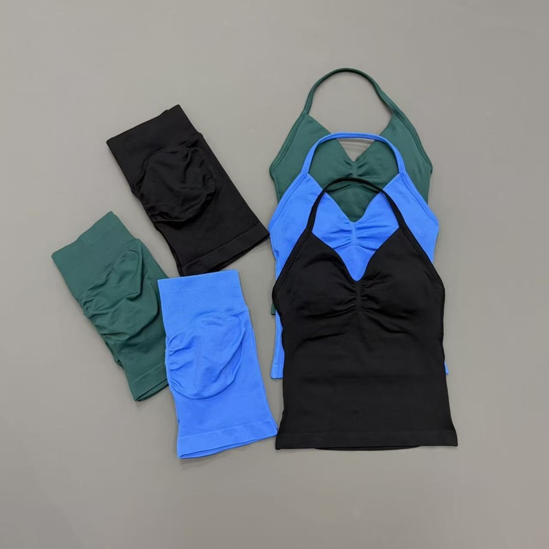 2 Piece Gym Set Women Seamless - Running Gear For Women ulasan dan harga