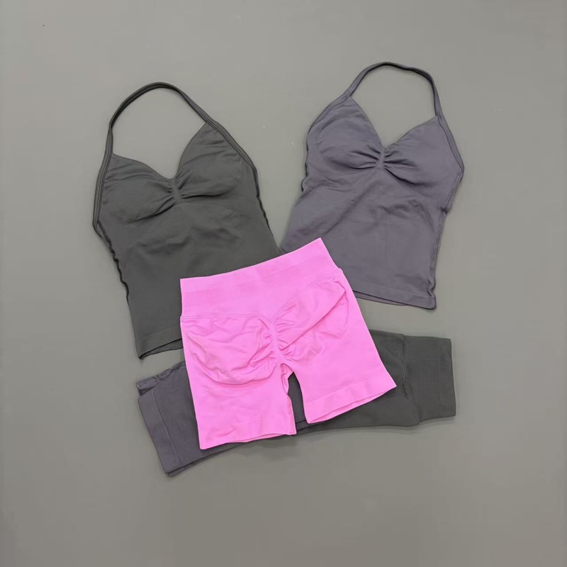 2 Piece Gym Set Women Seamless - Running Gear For Women ulasan dan harga
