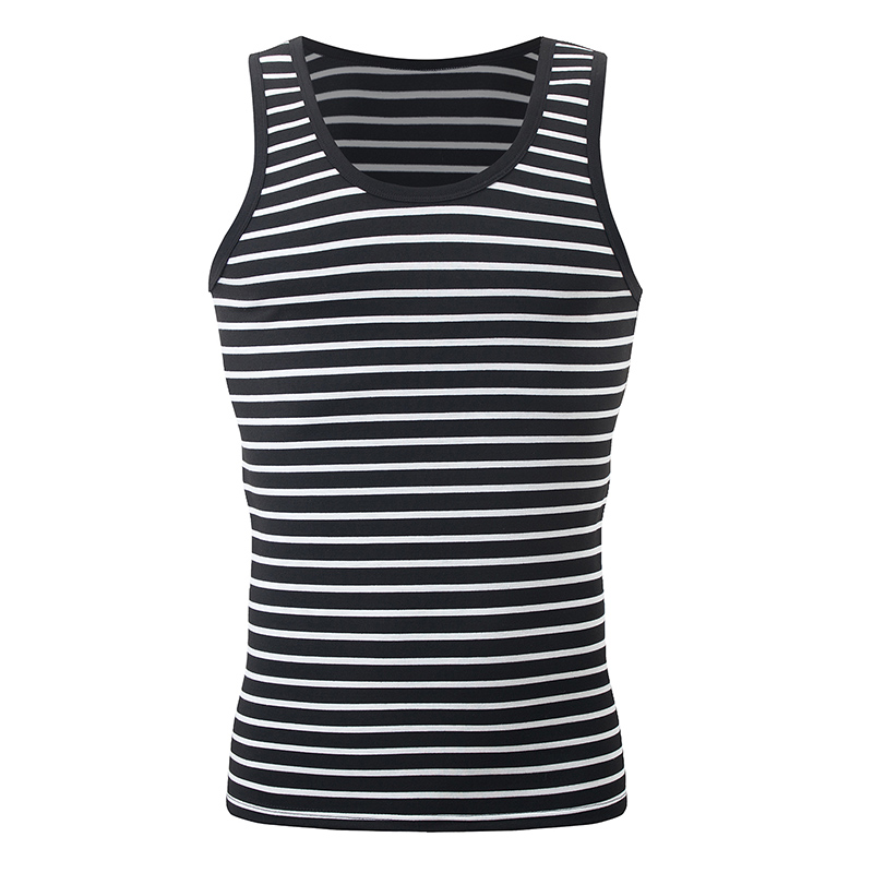 3-piece Men's Vest Youth Strip - Running Gear Youth ulasan dan harga