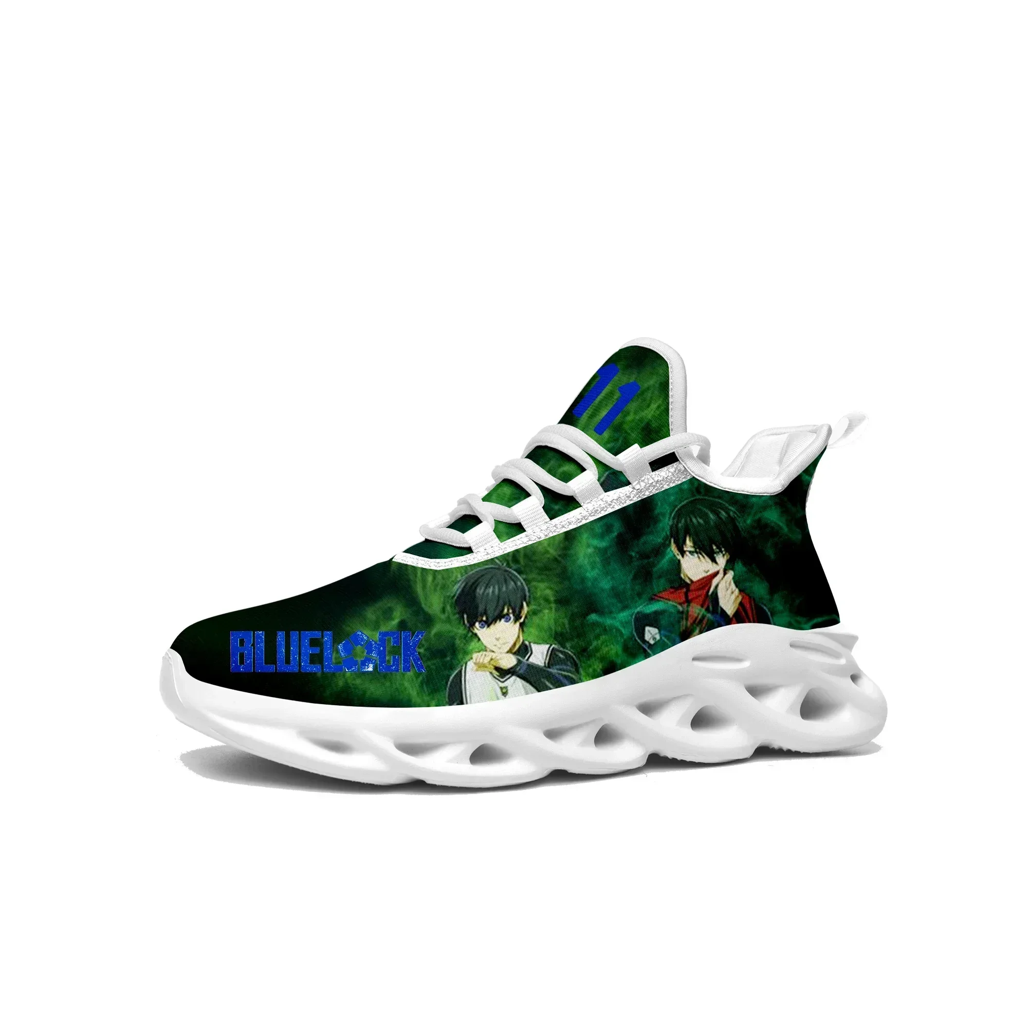 Blue Lock Flats Sneakers Mens  - Running Gear For Women ulasan dan harga