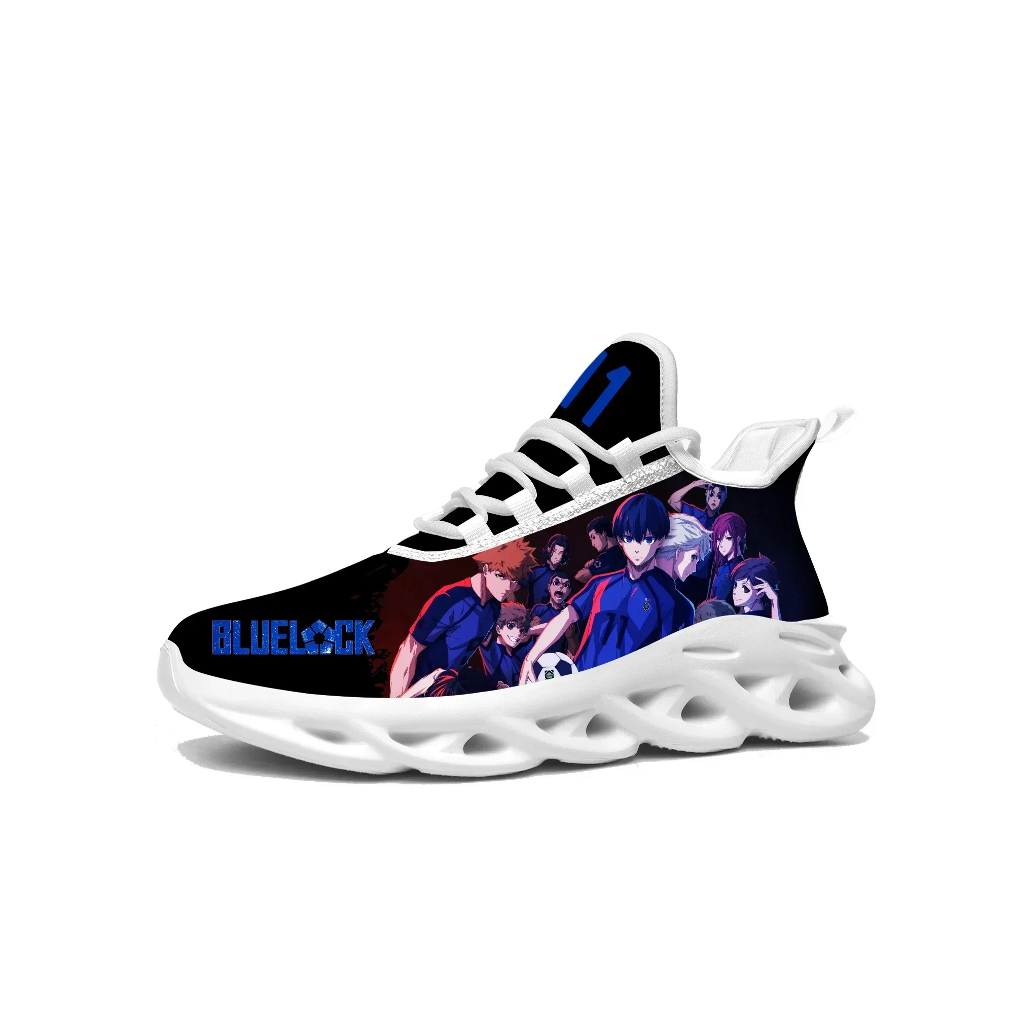 Blue Lock Flats Sneakers Mens  - Running Gear For Women ulasan dan harga