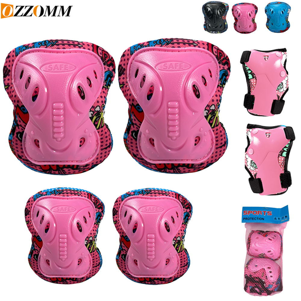 6PCS [Kids Protective Gear Set - Running Gear For Kids Girls ulasan dan harga