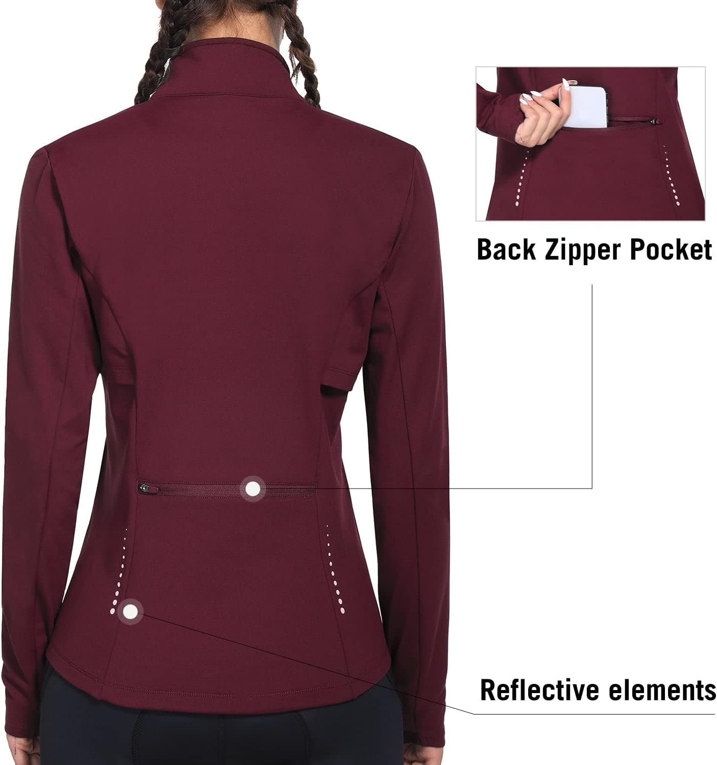 Women's Winter Cold Weather Fu - Running Gear Cold Weather ulasan dan harga