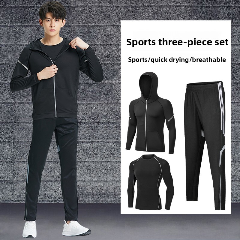 Men's Running Sport Set Qui Dr - Running Gear Youth ulasan dan harga