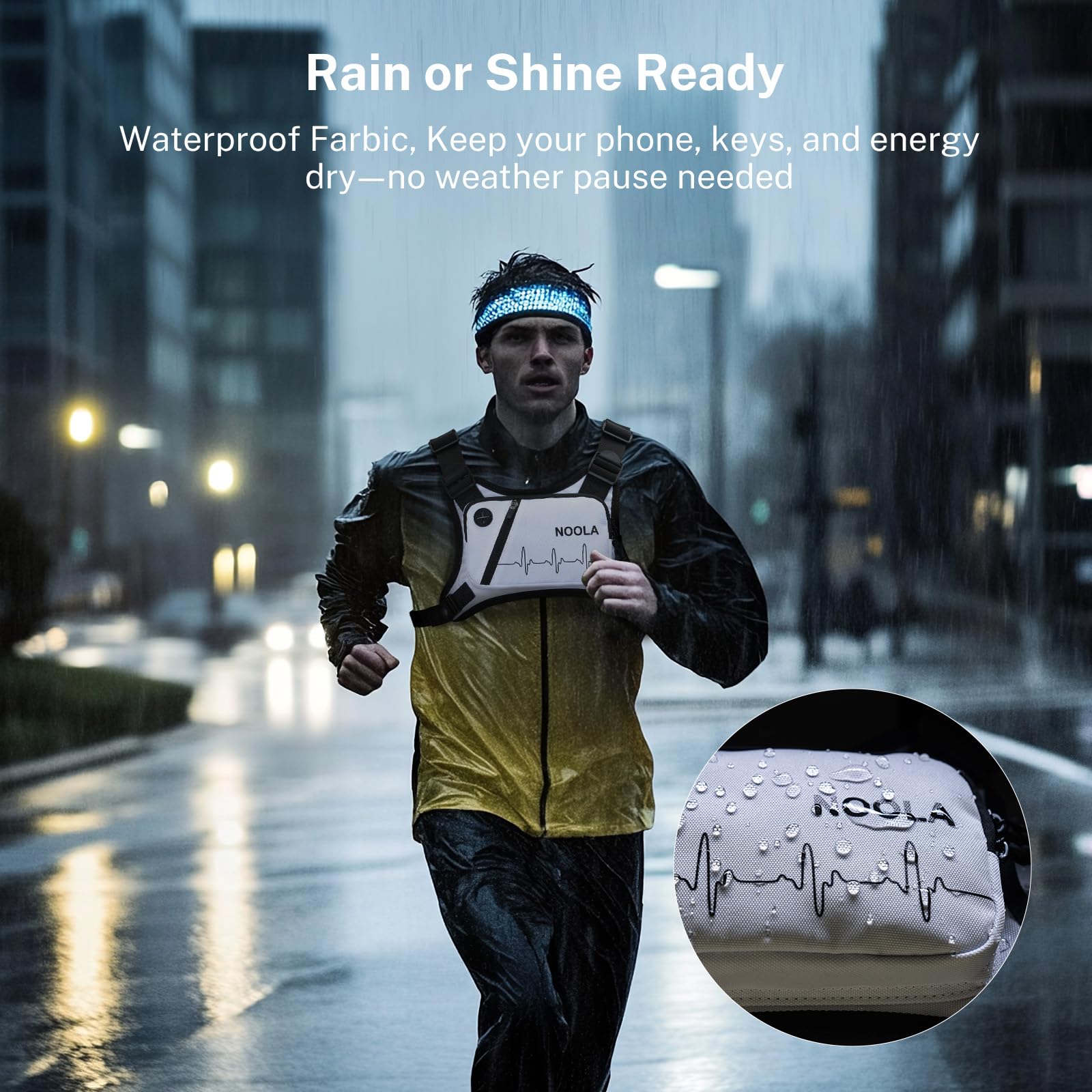 Chest Pack Running Vest Reflec - Reflective Running Gear Vest ulasan dan harga