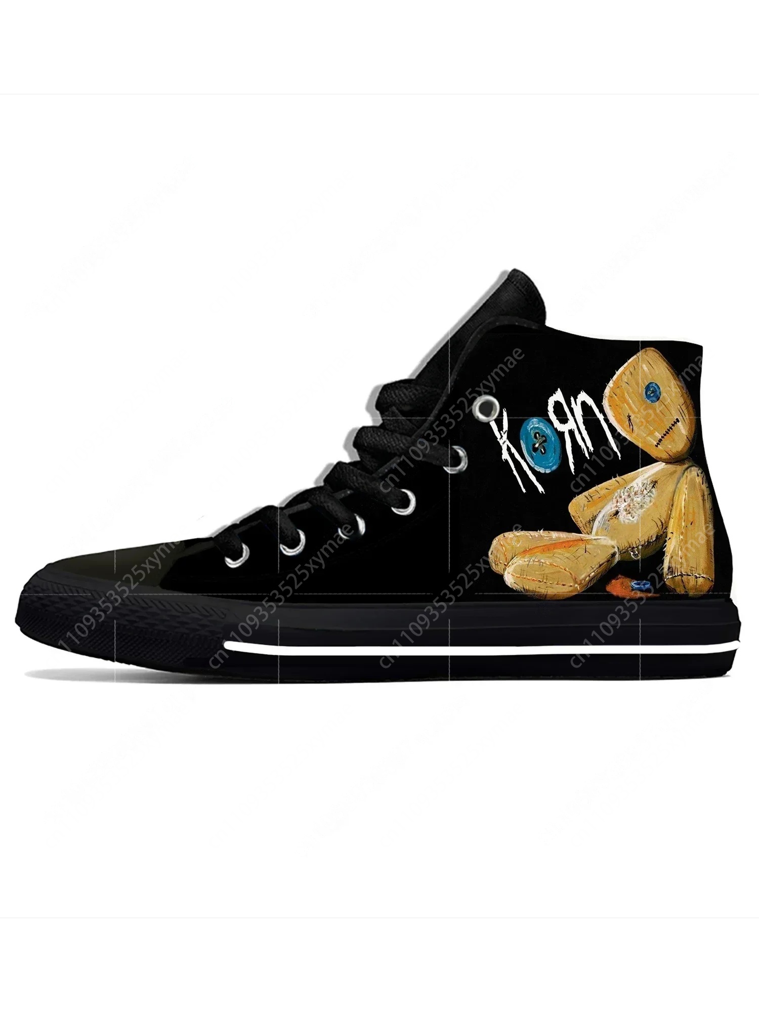 Korn Rock Band High Top Sneake - Running Gear For Women ulasan dan harga