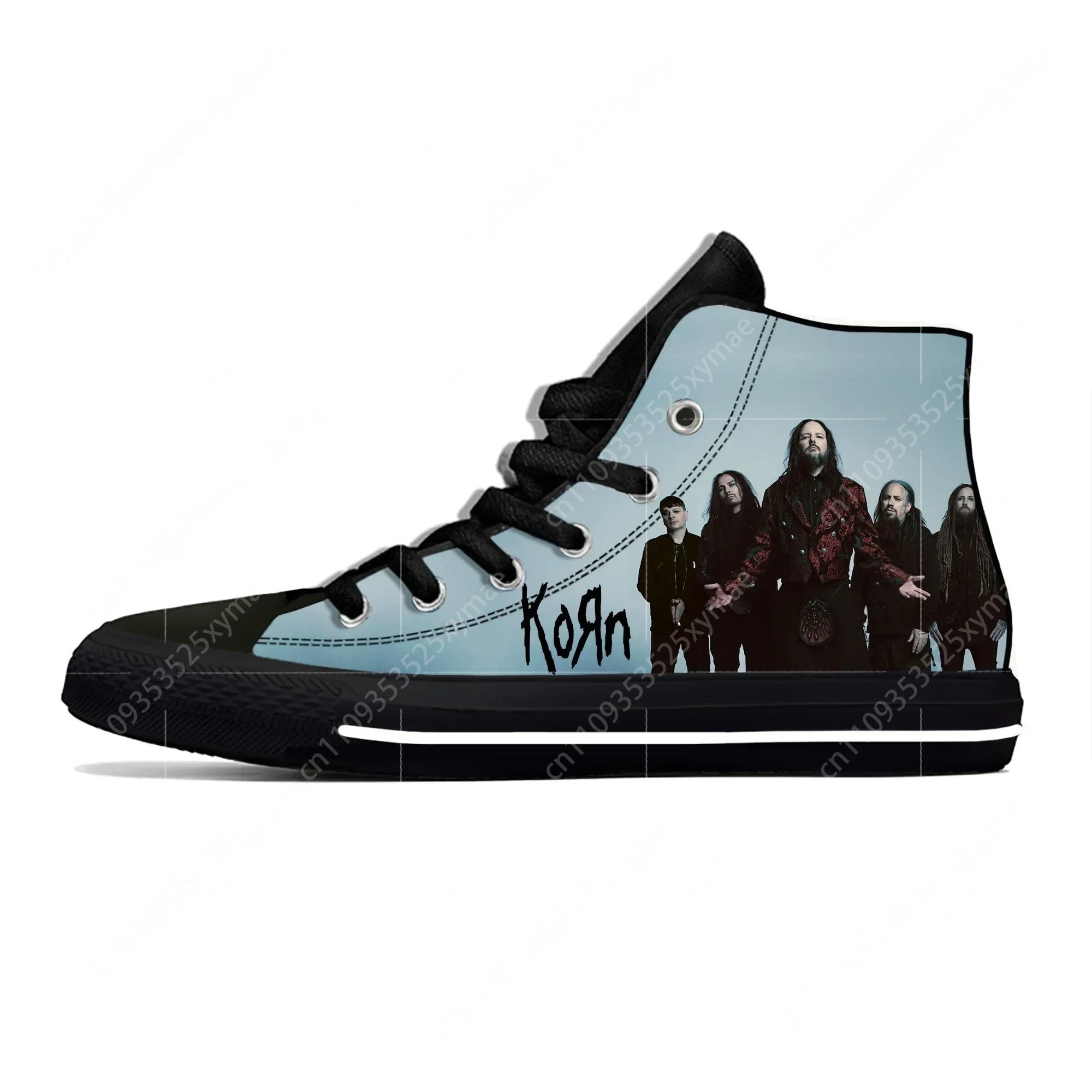 Korn Rock Band High Top Sneake - Running Gear For Women ulasan dan harga