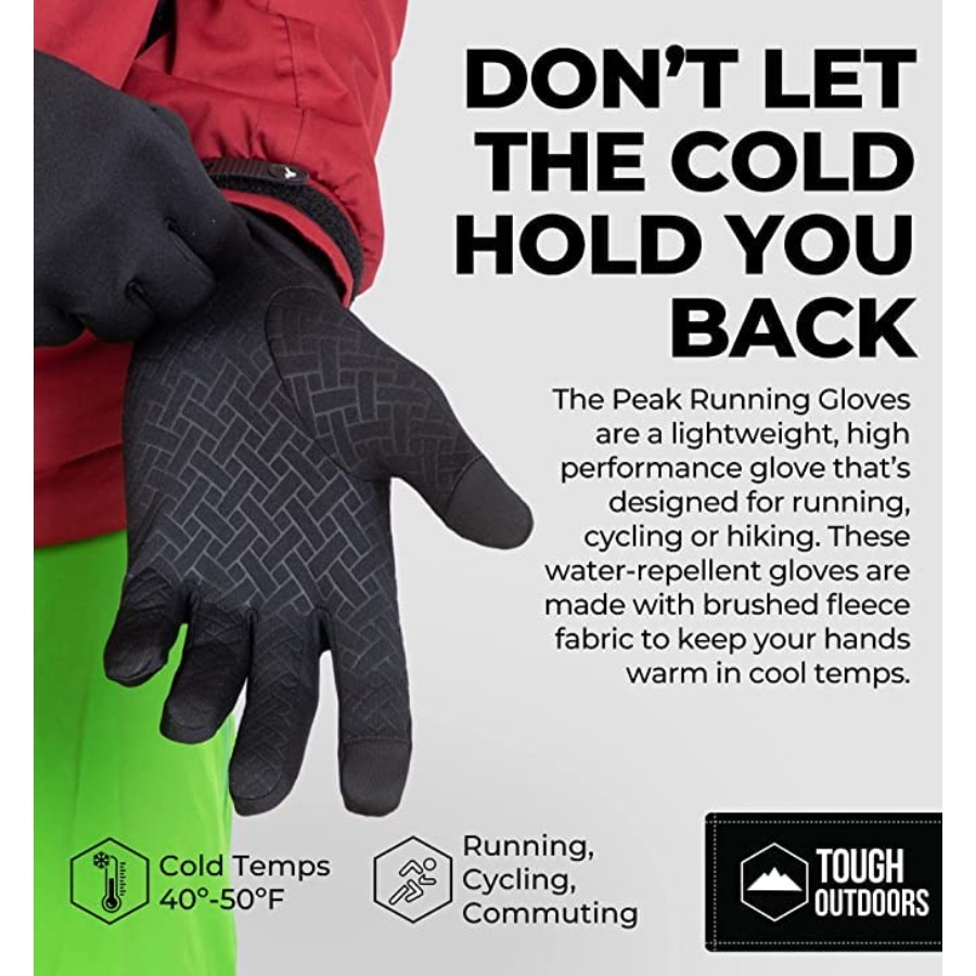 Winter Gloves - Mens Cold Weat - Running Gear Cold Weather ulasan dan harga