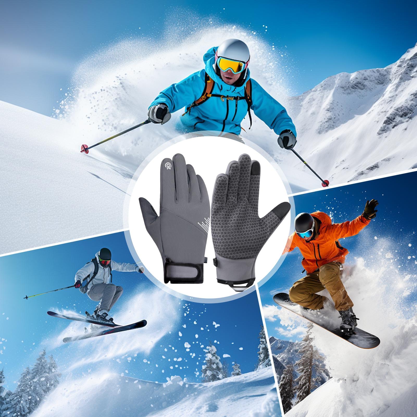 Warm Gloves Windproof Touchscr - Running Gear Cold Weather ulasan dan harga