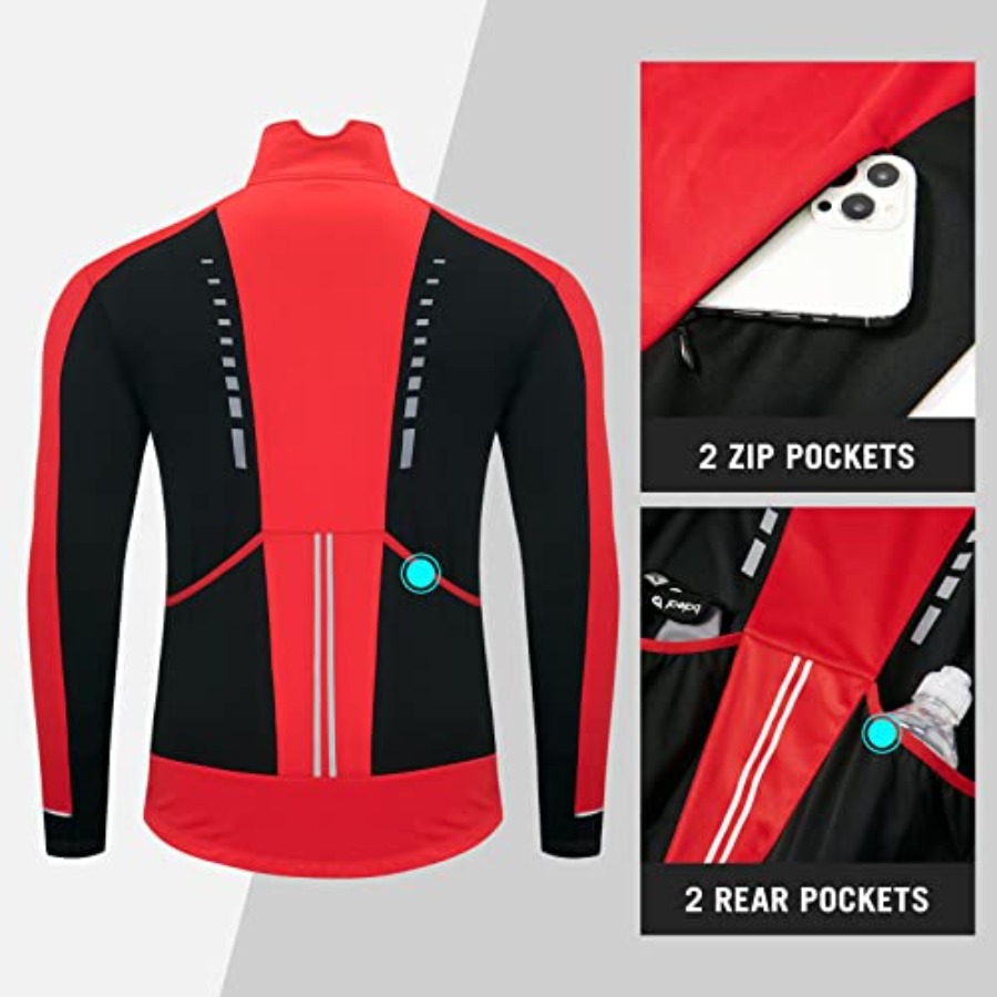 baleaf Men's Winter Jacket Win - Running Gear Cold Weather ulasan dan harga