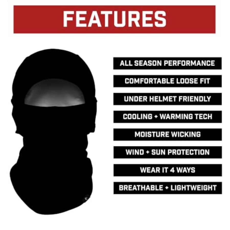 Elite Athletic Gear Balaclava  - Running Gear Cold Weather ulasan dan harga