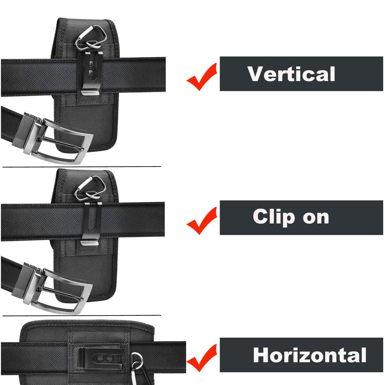 Men Phone Holster Cellphone Lo - Running Gear Belt ulasan dan harga