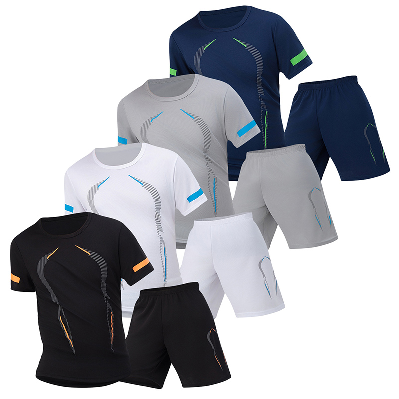 2 Piece Four Seasons Men's Sho - Running Gear Youth ulasan dan harga