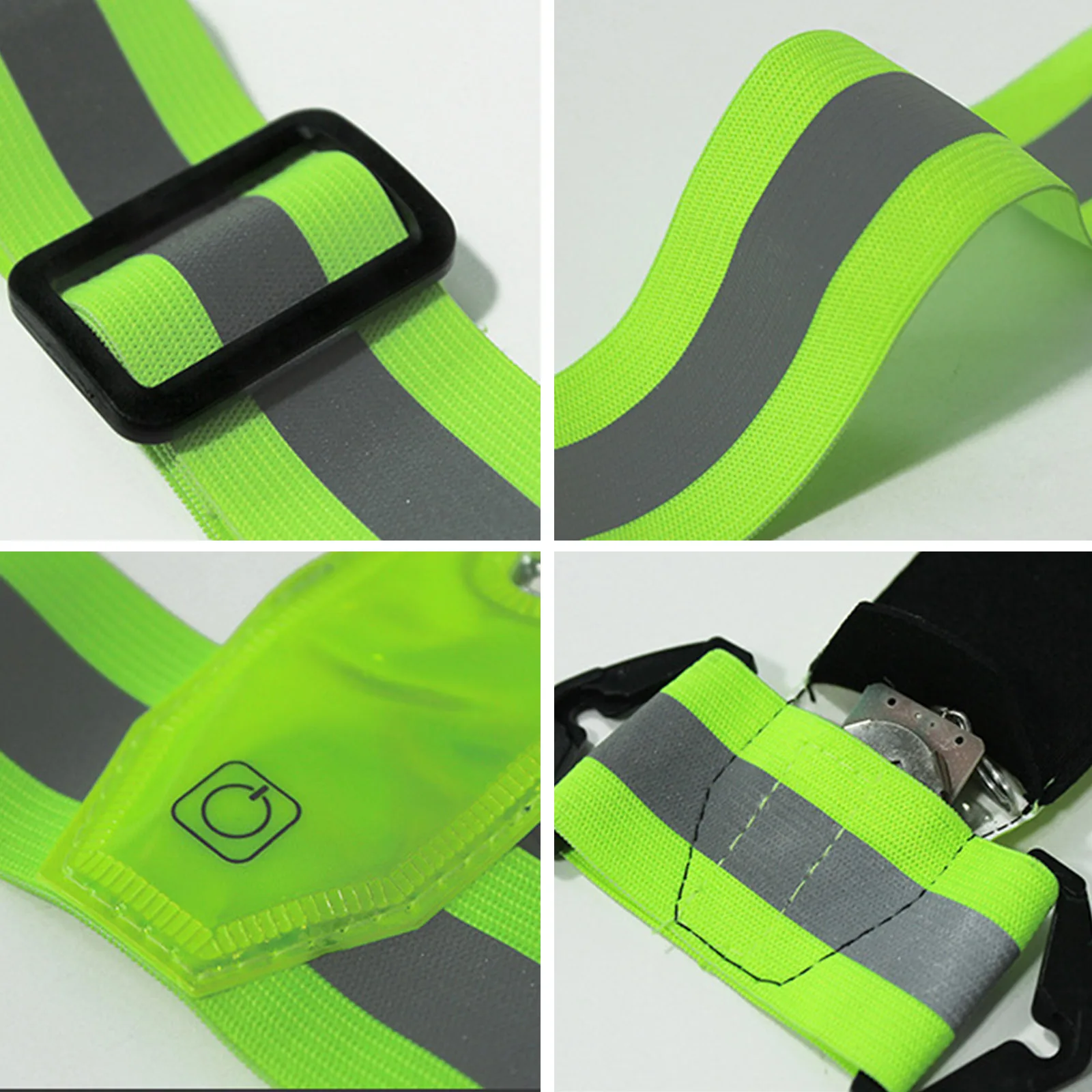 LED Reflective Running Vest, S - Reflective Running Gear Vest ulasan dan harga