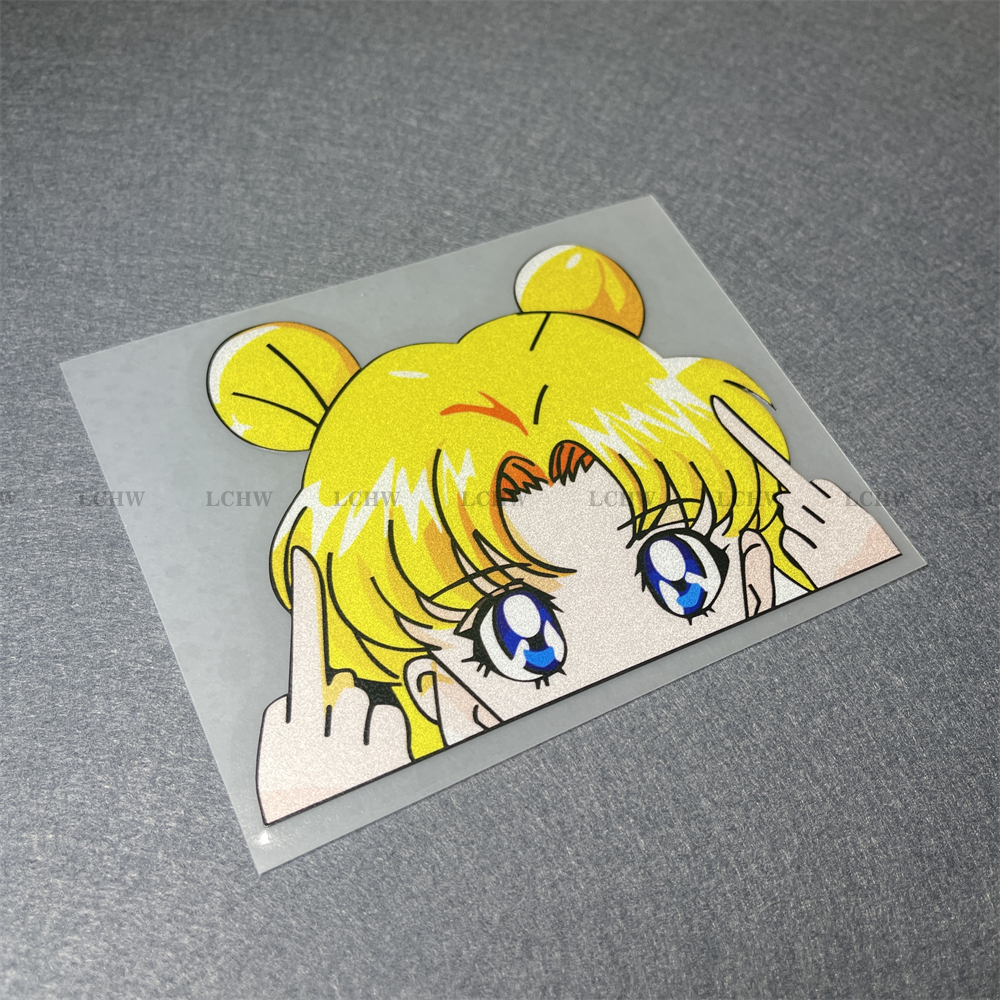 Anime Girl Finger Gesture Stic - Blister Plaster Sport ulasan dan harga