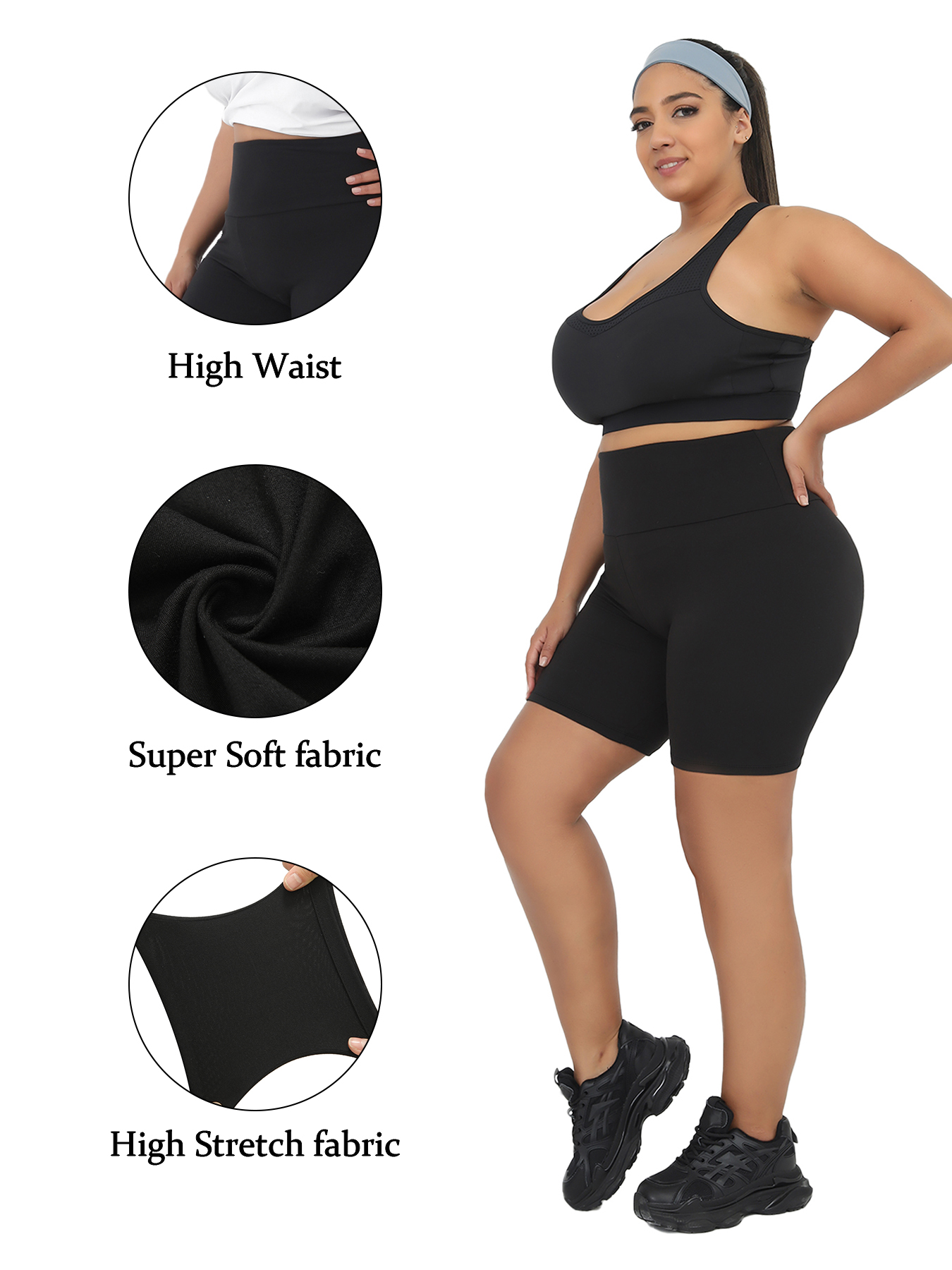 Plus Size Women's High Waisted - Running Gear For Women ulasan dan harga