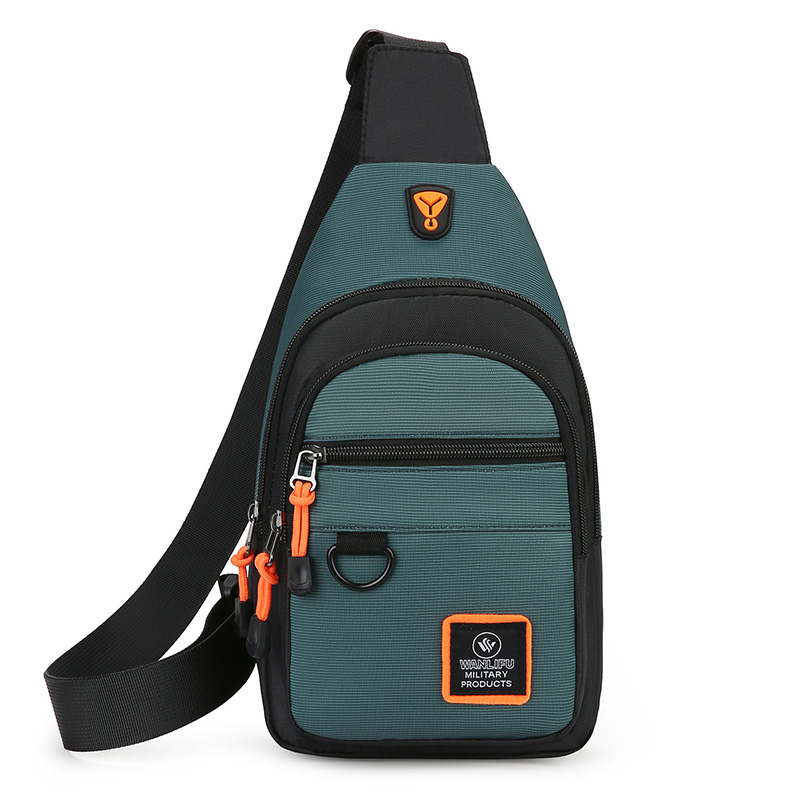 Casual Men Chest Bag Nylon Sma - Running Gear Belt ulasan dan harga