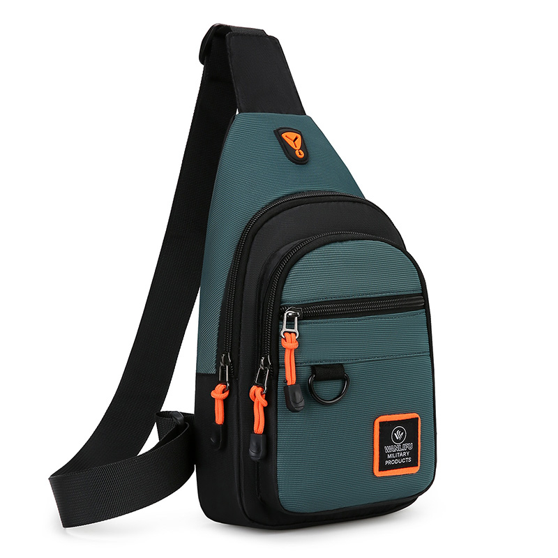 Casual Men Chest Bag Nylon Sma - Running Gear Belt ulasan dan harga