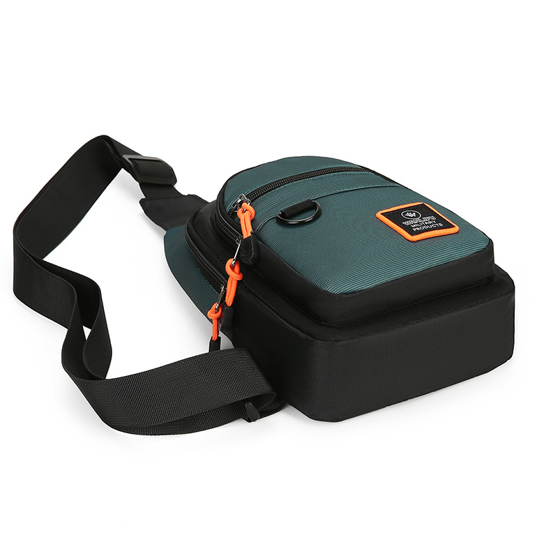 Casual Men Chest Bag Nylon Sma - Running Gear Belt ulasan dan harga