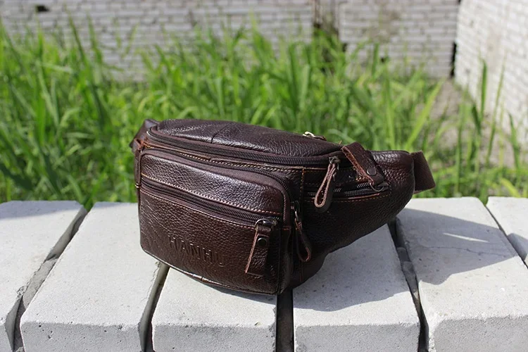 Genuine Cowhide Leather Waist  - Running Gear Belt ulasan dan harga