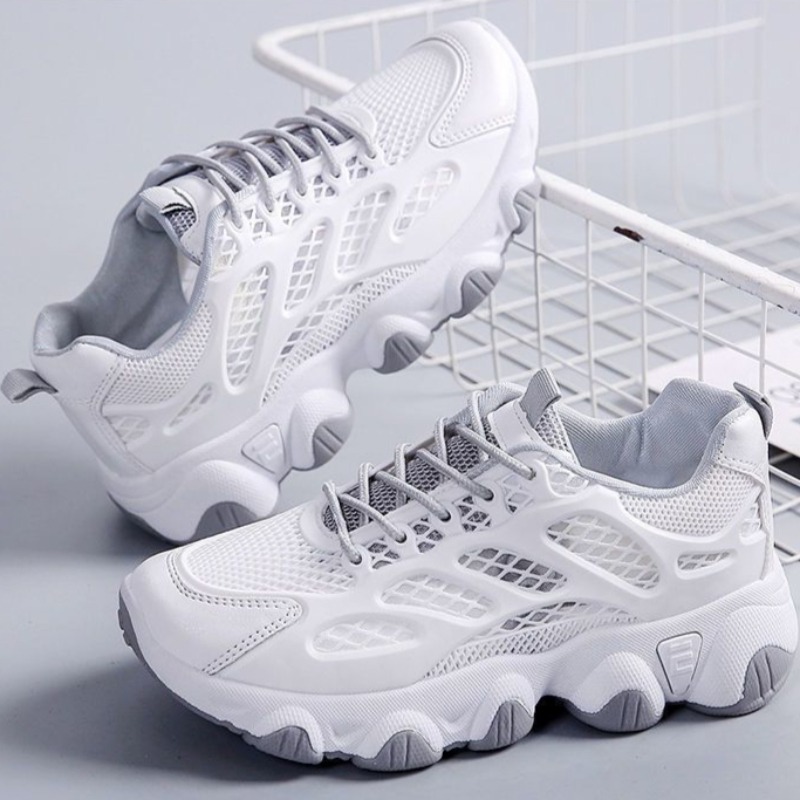 Breathable Mesh Chunky Sneaker - Running Gear For Women ulasan dan harga