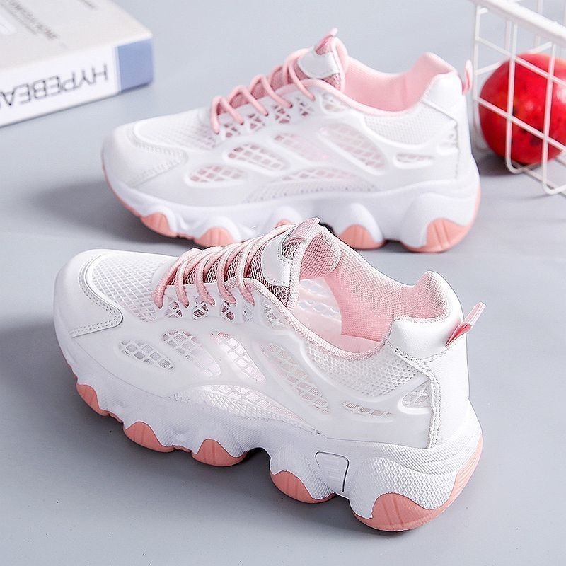 Breathable Mesh Chunky Sneaker - Running Gear For Women ulasan dan harga
