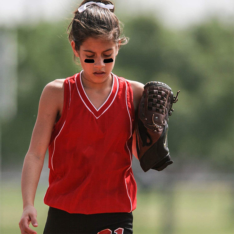 100PCS Baseball Eye Black Stic - Blister Plaster Sport ulasan dan harga