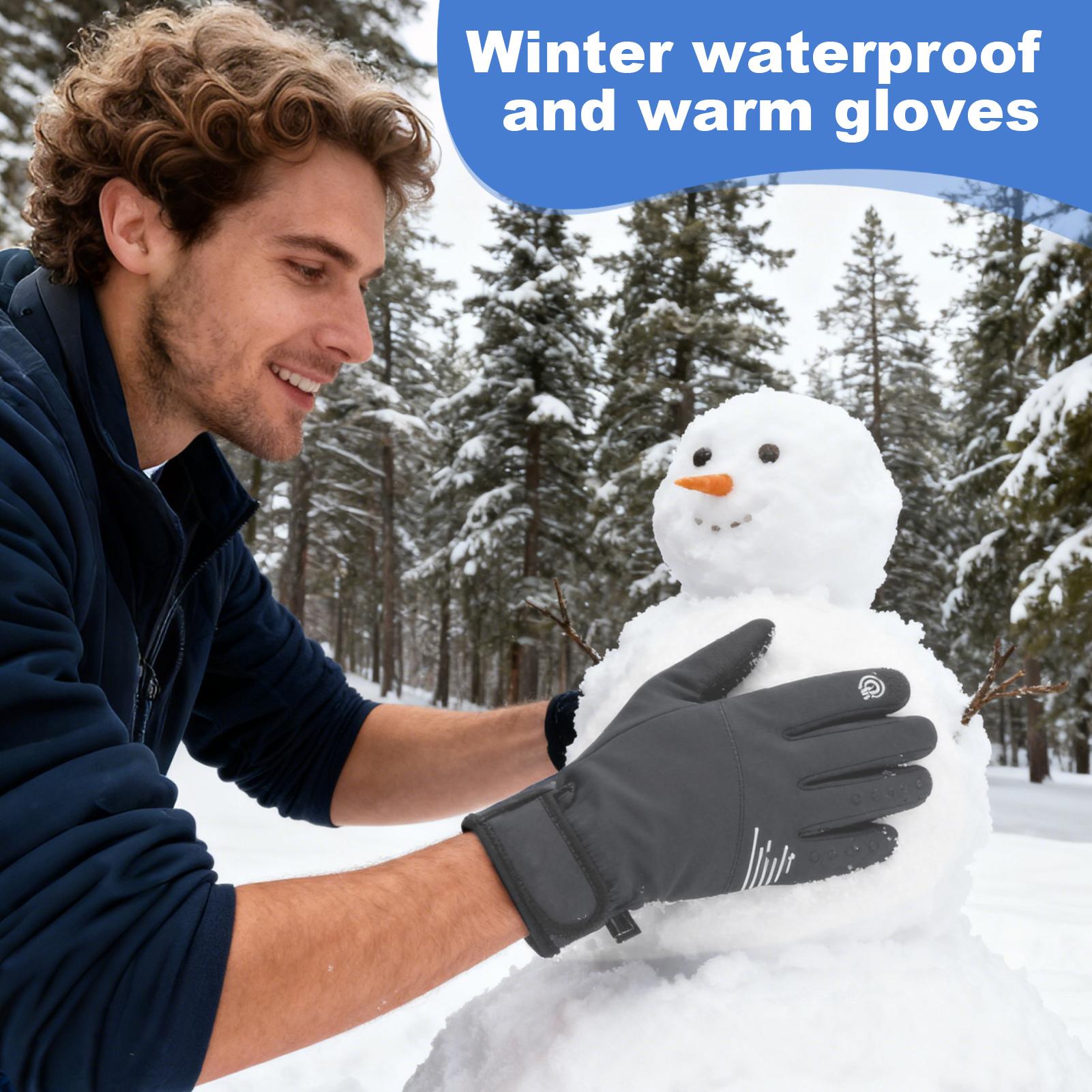 Winter warm Gloves Windproof T - Running Gear Cold Weather ulasan dan harga