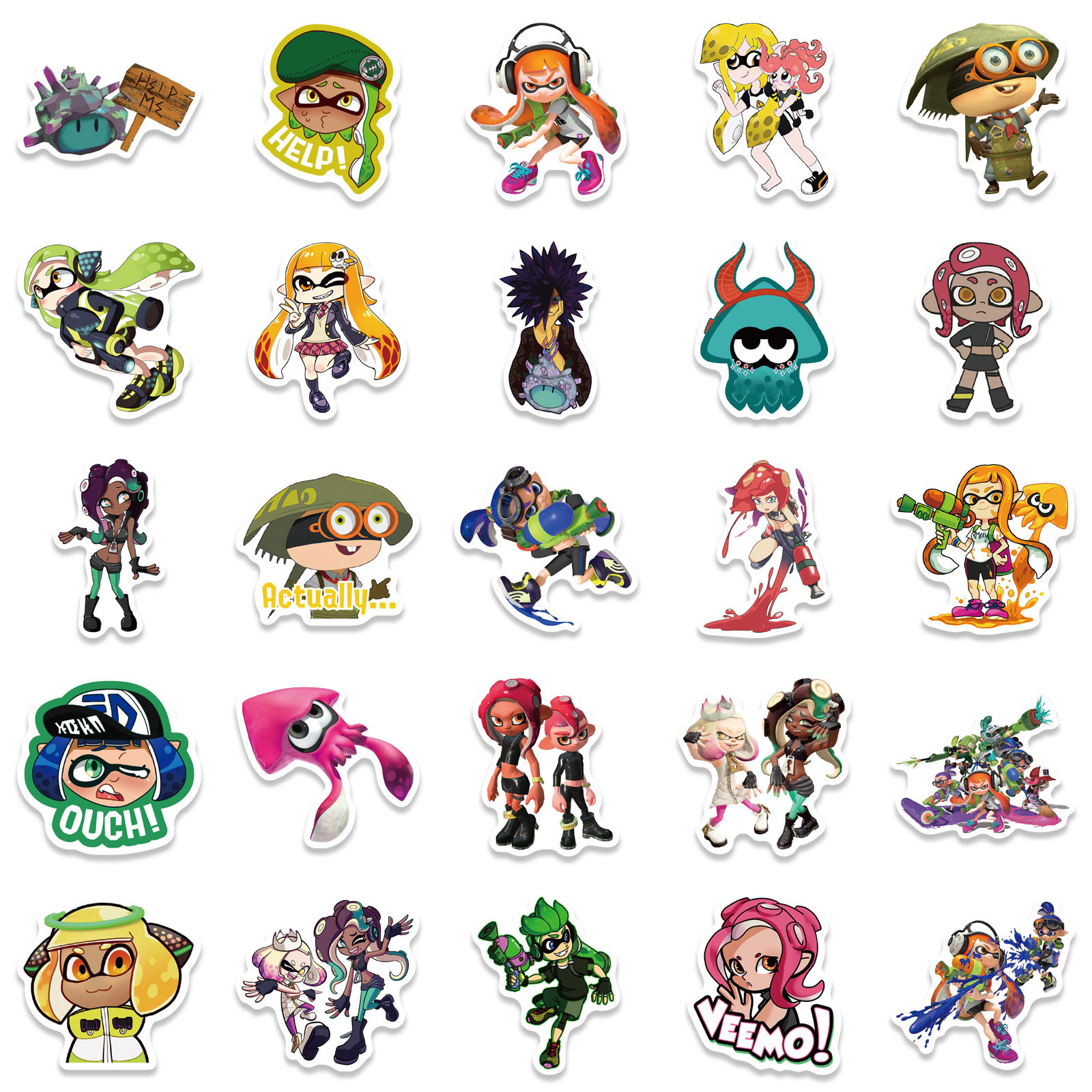 10/30/50pcs  Game Splatoon  Sk - Blister Plaster Sport ulasan dan harga