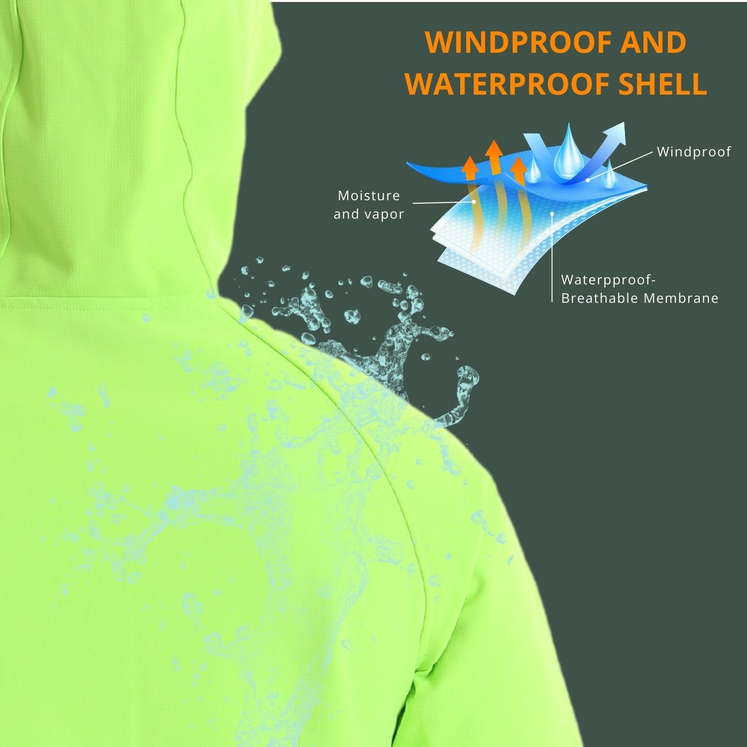 Wulibike Winter Cycling Jacket - Running Gear Cold Weather ulasan dan harga