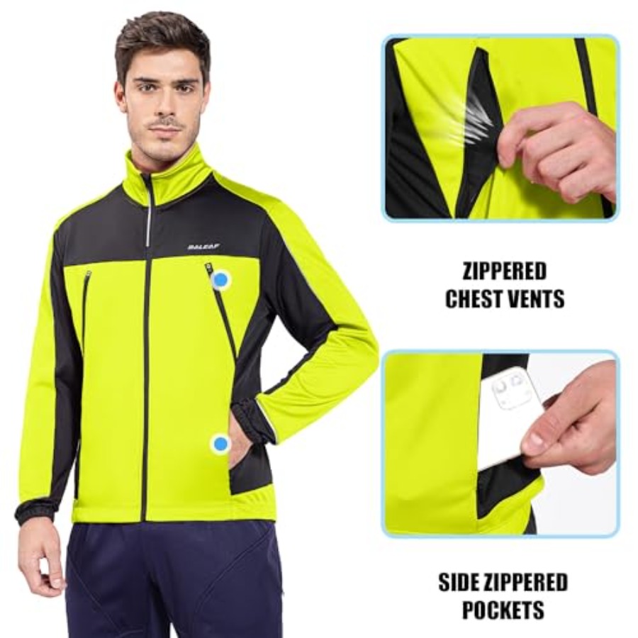 baleaf Men's Winter Jacket Win - Running Gear Cold Weather ulasan dan harga