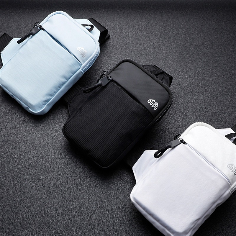 Casual Men Shoulder Chest Bag  - Running Gear Belt ulasan dan harga
