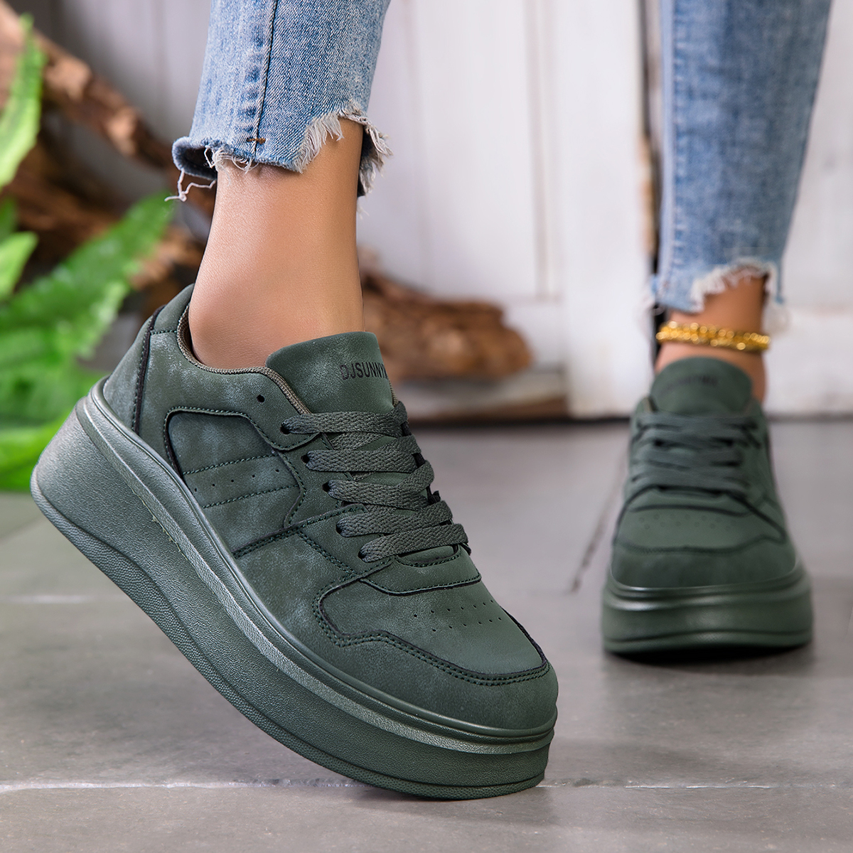 Women's Vulcanize Shoes Flat C - Running Gear For Women ulasan dan harga