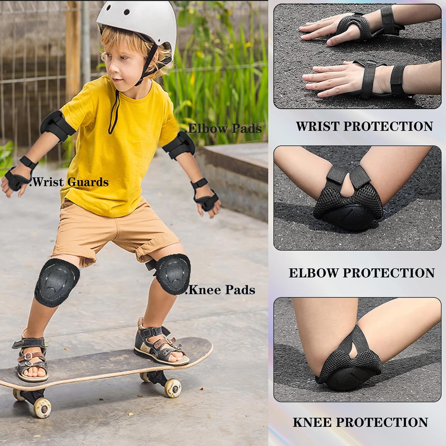 Kids/Youth Knee Pads and Elbow - Running Gear For Kids Girls ulasan dan harga
