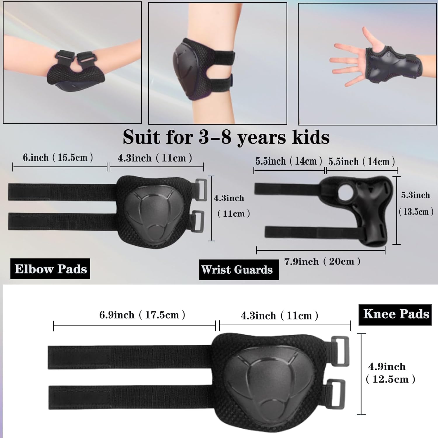 Kids/Youth Knee Pads and Elbow - Running Gear For Kids Girls ulasan dan harga