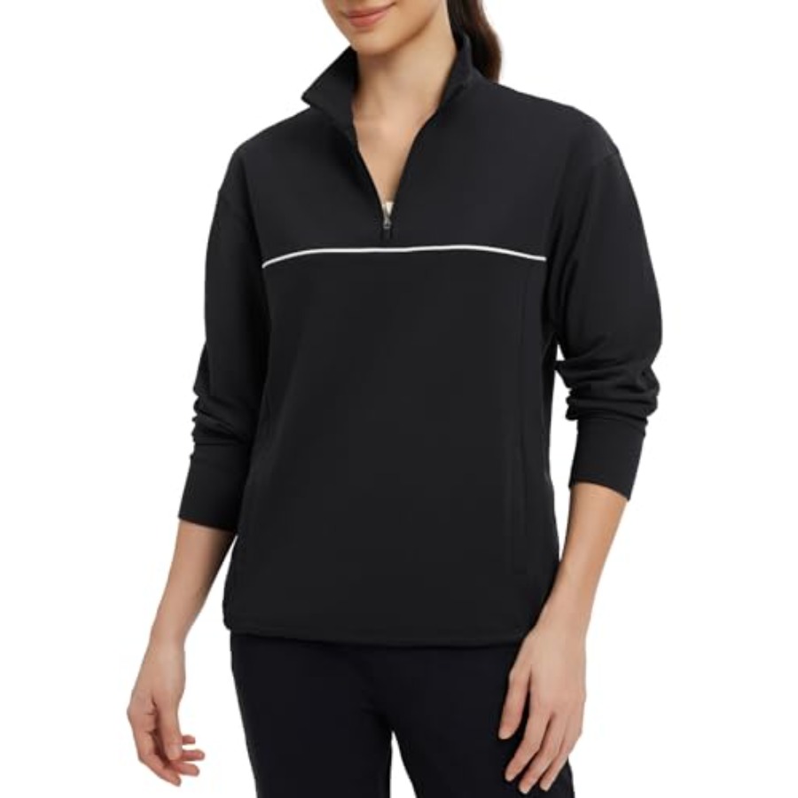 baleaf Women's Fleece Golf Pul - Running Gear Cold Weather ulasan dan harga