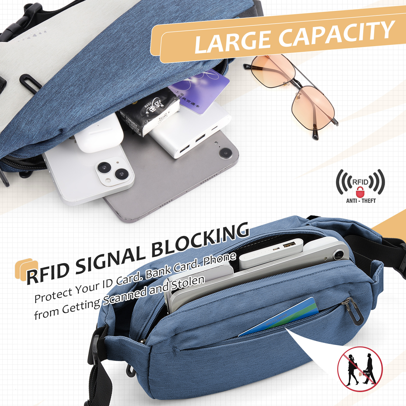 Fashionable Trendy Crossbody B - Running Gear Belt ulasan dan harga