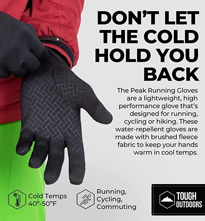 Men's Winter Gloves - Touchscr - Running Gear Cold Weather ulasan dan harga