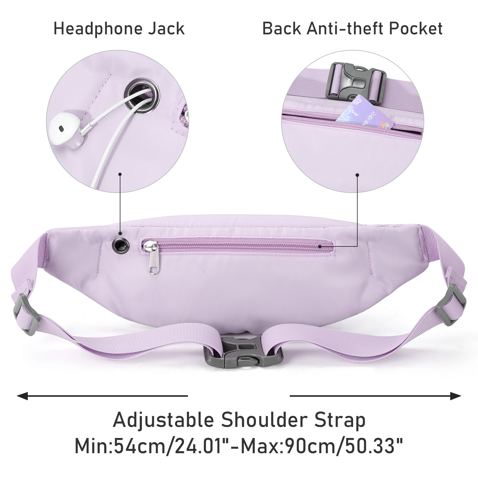 Fashion Running Waist Bag Wate - Running Gear Belt ulasan dan harga
