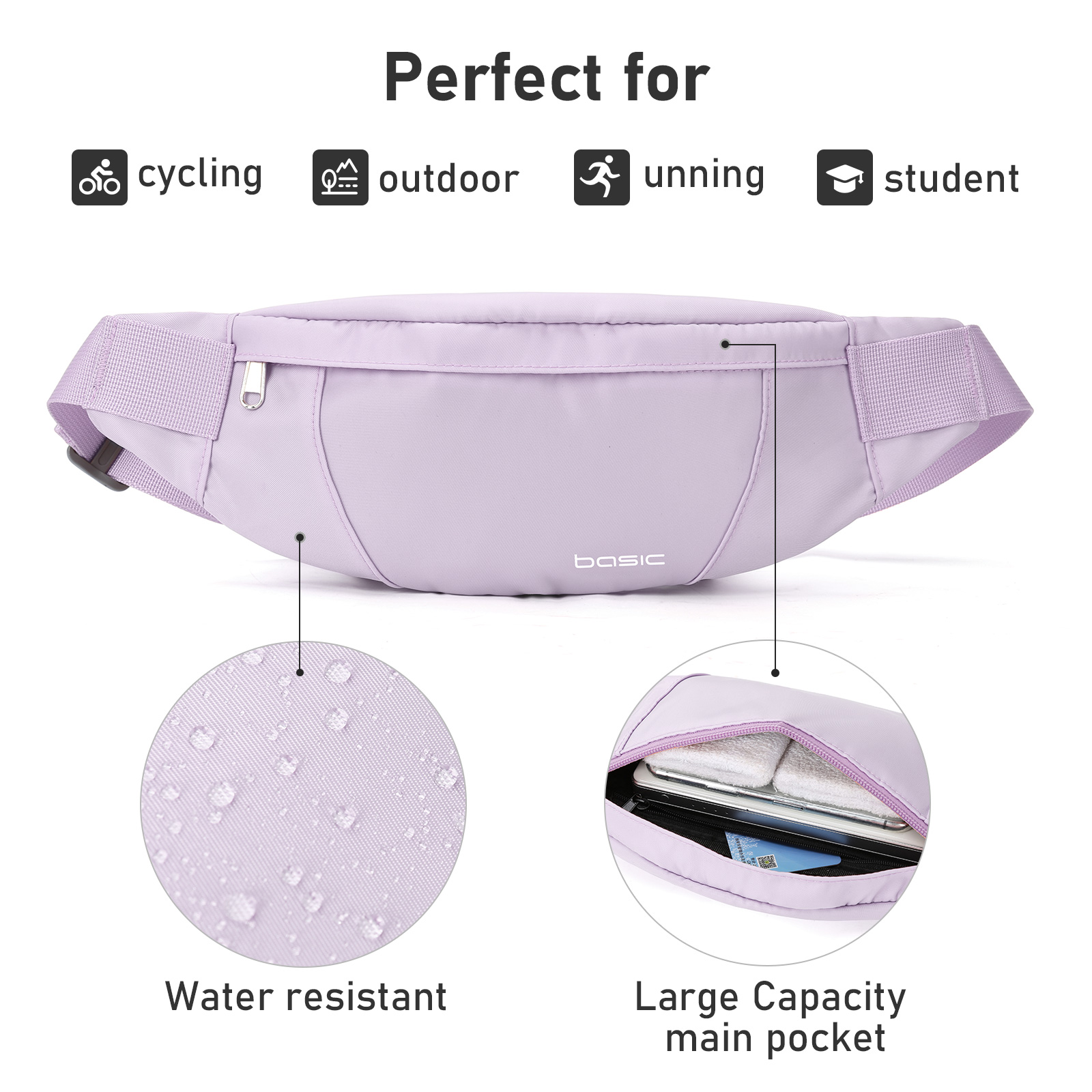 Fashion Running Waist Bag Wate - Running Gear Belt ulasan dan harga