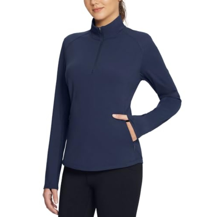 Women's Fleece Pullover Jacket - Running Gear Cold Weather ulasan dan harga