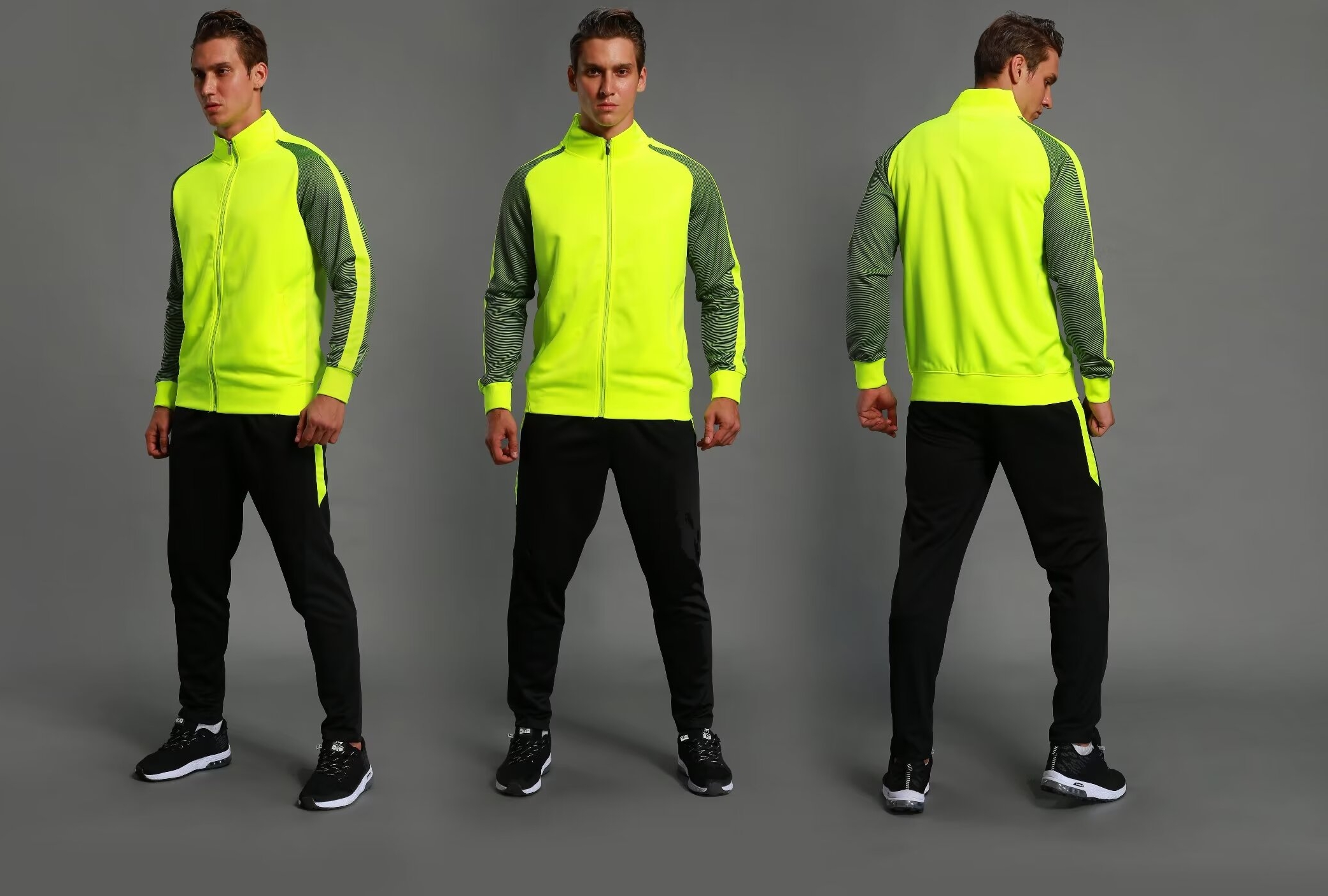 Winter Soccer Jerseys Sets Sur - Running Gear Youth ulasan dan harga