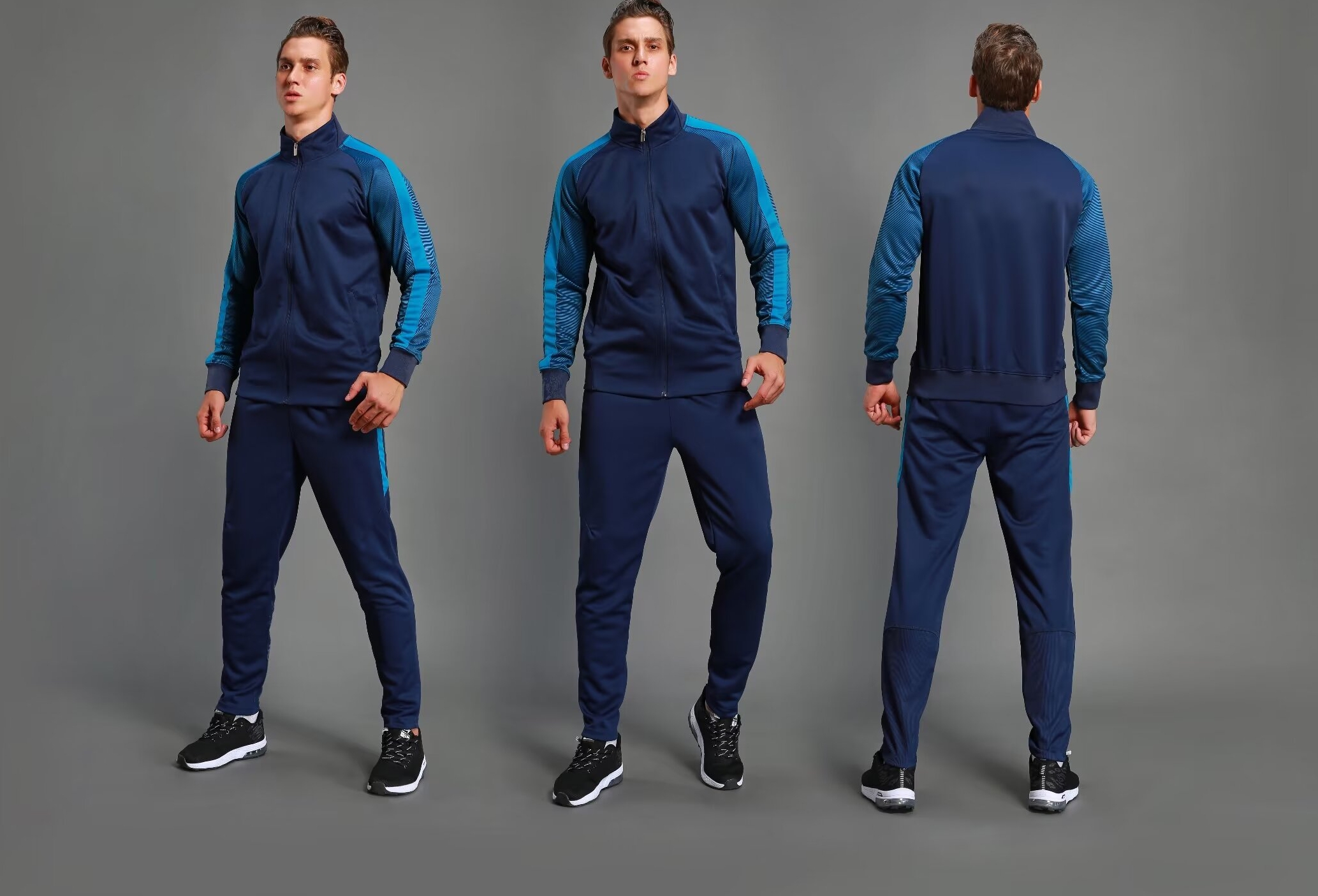 Winter Soccer Jerseys Sets Sur - Running Gear Youth ulasan dan harga